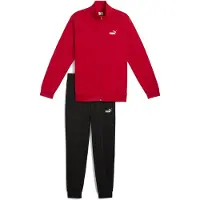 Puma für Herren. 68484711 Trainingsanzug Essentials Poly rot (L), Lässig, Sportlich, Multisport, Polyester, Langarm