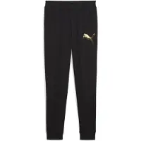 Puma Jogginghose Ess Metallic 684999 Schwarz Regular Fit