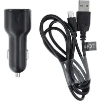 MaXlife MXCC-01 Autoladegerät 1x USB 2.1A schwarz + microUSB-Kabel