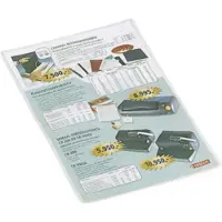 Esselte Plastetui 105my PP glasklar A4 TŠ(100)
