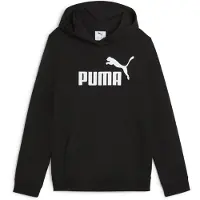 Puma Ess Nº1 Logo Kapuzenpullover Schwarz 14-16 Years Mädchen Schwarz 14-16 Years