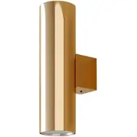 Euluna Wandlampe Marion , dimmbar, messing / gold, für Wohn- / Esszimmer, Metall, Modern, Wandleuchte, Wandlampe Innen
