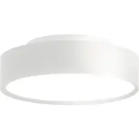 LIGHT-POINT Shadow 2 Deckenleuchte IP54 2700/3000K White - , dimmbar, Weiß, für Küche, Aluminium