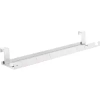InLine Kabelführung/Ablage für Untertisch-Montage, weiß