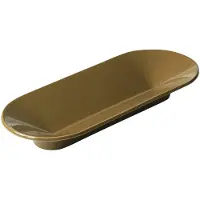 Muuto - Mere Schale 51,5x21,5 Brown Green