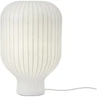 Muuto Strand Tischleuchte H59 White - , Weiß, für Wohnzimmer, Kunststoff