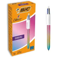 BIC Vierfarbiger Gradientenstift. Schachtel Mit 12 Einheiten