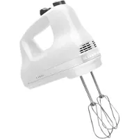 KitchenAid 5KHM5110EWH, Handmixer, Weiß, Schlagen, Mixen, 1,6 m, 1000 RPM, Kunststoff