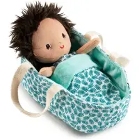 Lilliputiens Babypuppe Ari mit Tragetasche - weiche Puppe für Rollenspiele