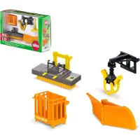 Siku Set Bressel & Lade Frontladerzubehör für orange / gelb (3661)