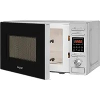 Exquisit Mikrowelle MW 820 DI | max. 700 W | Garraum 20 l | Inox Glas Front