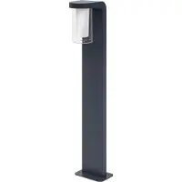 Ledvance Smart+ Cascade Multicolor, Intelligente Sockel-/Pfostenbeleuchtung, WLAN, Grau, Aluminium, Glas, Warmweiß, 3000 K