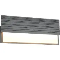 TRIO Design-Wandleuchte Mariza, Anthrazit