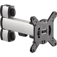 Novus POS Arm M 120 Monitorhalter mit VESA 75/100 (852+2009+000), silber