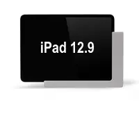 TabLines TWP011S Wandhalterung für iPad Pro 12.9 (5./6. Gen.), silber
