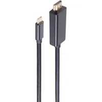 Shiverpeaks BS10-56025, 1 m, USB Typ-C, HDMI, Männlich, Männlich, Gerade