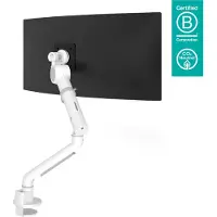 Dataflex Viewgo pro Monitorhalterung HD mit Schwenkarm (48.820), weiss