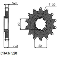 Champion Ritzel SUNF3B0-13