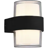 RL LIVE YOUR LIGHT Reality Leuchten LED Außen-Wandleuchte Molina anthrazit Up- & Downlight