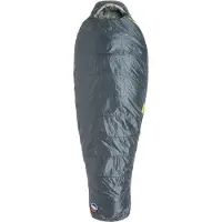 Big Agnes - 2-Jahreszeiten-Schlafsack - - Anthracite 30 (Fireline Pro Recycled) - Größe Links - Grau
