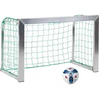 Sport-Thieme Mini-Fußballtor "Training", Inkl. Netz, blau (MW 4,5 cm), 1,20x0,80 m, Tortiefe 0,70 m
