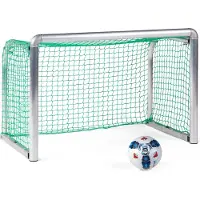 Sport-Thieme Mini-Fußballtor "Protection", Inkl. Netz, blau (MW 10 cm), 2,40x1,60 m, Tortiefe 1,00 m