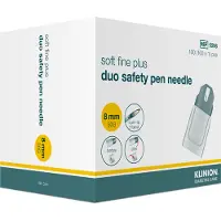 Mediq Deutschland GmbH Klinion Soft Fine Plus Duosafety Pen-nad.8 Mm 30 G 100 St