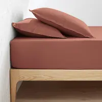 La redoute interieurs Spannbetttuch Aus Baumwollperkal, 80 Fäden, Steg 35 Cm, Scenario