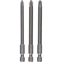 Bosch 3tlg. Schrauberklingen-Set für Phillips-Kreuzschlitzschrauben (PH)