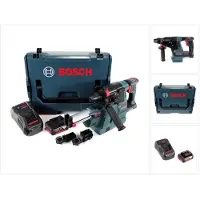 Bosch GBH 18 V-26 Akku Bohrhammer 18V SDS-Plus 2,6J + Staubabsaugung + 1x Akku 5,0Ah + Ladegerät + L-Boxx