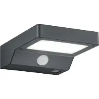 TRIO LED Solar Wandleuchte Außenleuchte Fassadenbeleuchtung Solarlampe für den Garten