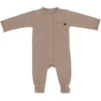 Babys Only Strampler Mit Füßen Melange Clay - 50