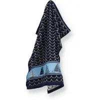 Bunzlau Castle Küchenhandtuch Boot Dark Blue