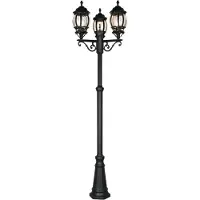 TRIO -Leuchten Außenleuchte ELVO DH 57x240 cm schwarz Außenlampe