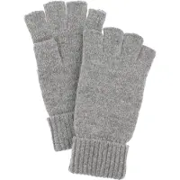 Hestra - Basic Wool Half Finger - Handschuhe Gr 6 grau