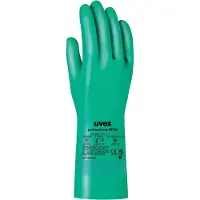 Uvex Chemikalienschutzhandschuh profastrong NF33, 12 Paar, Gr. 8