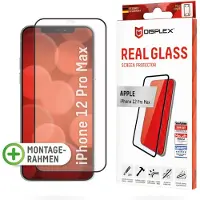Displex Bildschirmschutzfolie Real Glass Full Cover für das Apple iPhone 12 Pro Max