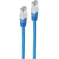 Shiverpeaks Patchkabel cat 6 S/FTP PIMF Halogenfrei blau 30m