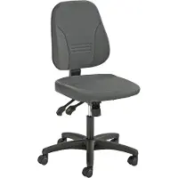 Prosedia Bürostuhl YOUNICO PLUS 8, Synchronmechanik, ohne Armlehnen, niedrige 3D-Rückenlehne, anthrazit