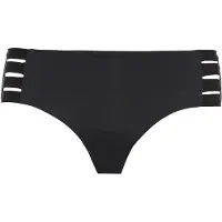 Seafolly - Women's Collective Multi Strap Hipster Pant - Bikini-Bottom Gr 38 schwarz