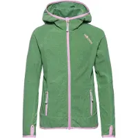 TROLLKIDS Fleecejacke "Girls Sandefjord Jacket" mit Kapuze, wasserabweisend, windabweisend, atmungsaktiv, leicht