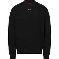 HUGO Sweatshirt "Dapocrew", Rundhalsausschnitt, Relaxed Fit, Logo-Druck