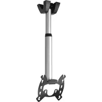 Vogel's PFC 555 Deckenhalterung für Flachbildschirm - Silber - 1 Unterstützte(r) Display(s)Bildschirmgröße: 106,7 cm (42 Zoll) - max. 15 kg Traglast - 100 x 100, 200 x 200