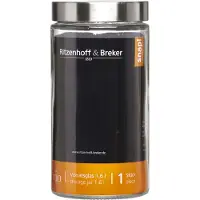 Ritzenhoff & Breker #4xRitzenhoff & Breker Vorratsglas "VIO", rund, 1,6 l