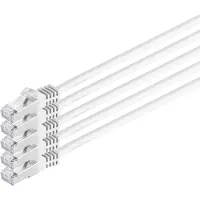 S-Conn Patchkabel cat 7 S/FTP PIMF Halogenfrei weiß 2m