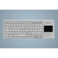 Contour Design Design Active Key AK-4400-GU-W/US, Mini, Kabelgebunden, USB, Mechanischer Switch, QWERTY, Weiß