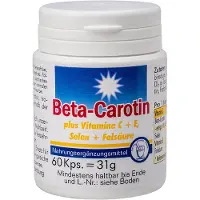 Pharma Peter Beta Carotin KAPSELN+Vitamin C+E 60 St Kapseln