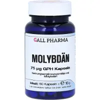 GALL PHARMA Molybdän 75 µg GPH Kapseln 60 St