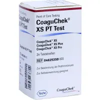 CoaguChek XS PT Test 24 St Teststreifen