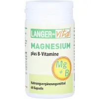 LANGER-vital Magnesium 375 mg+B-Vitamine Kapseln 60 St